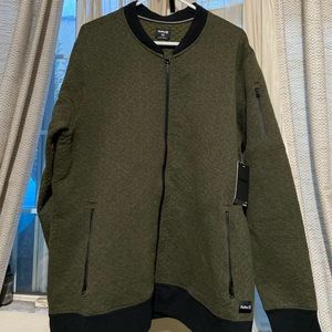 Hurley hollowknit xxl bomber jacket